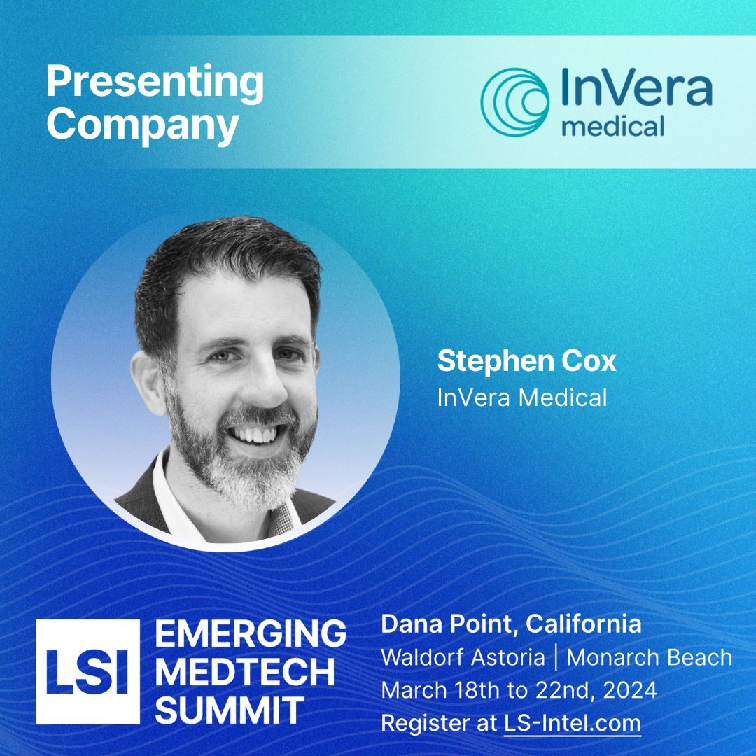 LSI USA 2024 Stephen Cox Emerging Medtech Summit Presenter